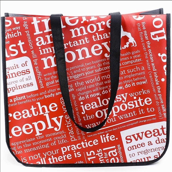 lululemon athletica Bags Lululemon Reusable Tote Bag Large Poshmark